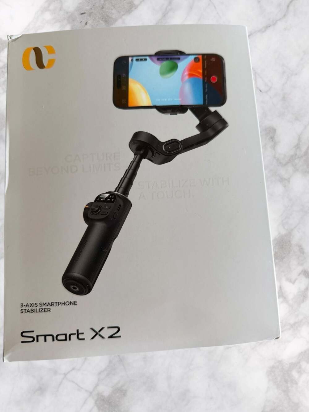 AOCHUAN Smart X2 3-Axis Smartphone Gimbal Stabilizer with Extension Rod
